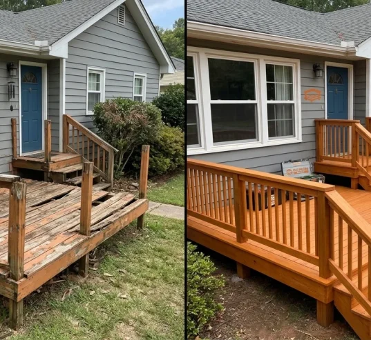 Deck Builders Brisbane - Before & After 2